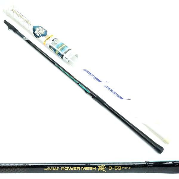 ダイワ カーボウィスカー パワーメッシュ 磯 3-53 パワー/E657L 磯竿