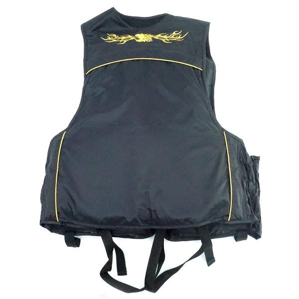 サンライン ステータスHGフローティングベスト STL-180 XL/F464M 美品