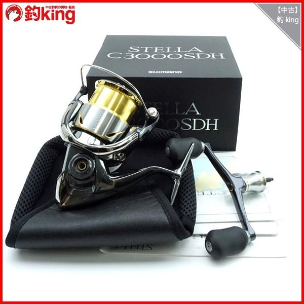 シマノ 14ステラ C3000SDH/J442M スピニングリール 美品 : 釣king