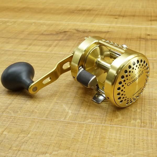 シマノ カルカッタコンクエスト 1001F/K297M ベイトリール 美品 : 釣