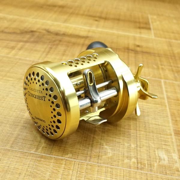 シマノ カルカッタコンクエスト 1001F/K297M ベイトリール 美品 : 釣