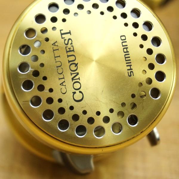 シマノ カルカッタコンクエスト 1001F/K297M ベイトリール 美品 : 釣