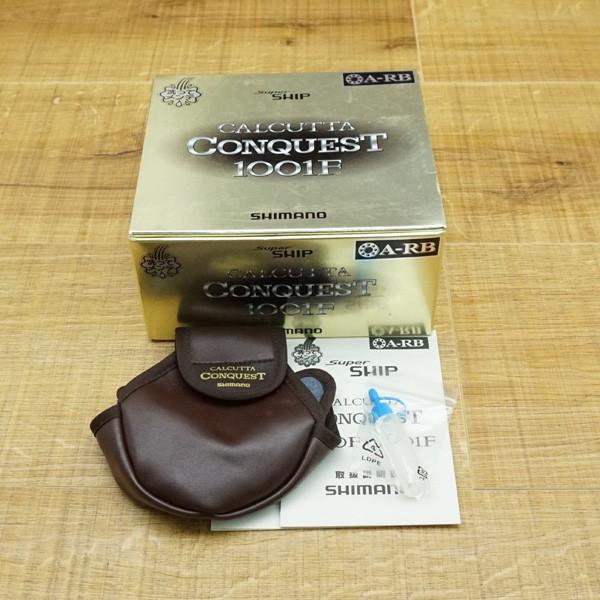 シマノ カルカッタコンクエスト 1001F/K297M ベイトリール 美品 : 釣