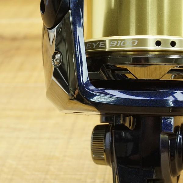 シマノ 14ブルズアイ 9100 替スプール付/L012M 大型 スピニングリール