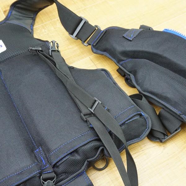 リバレイ RBB ロックショアベスト No.8737/L076M ウェア 極上美品 : 釣