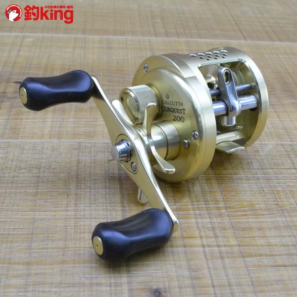 シマノ 01カルカッタコンクエスト 200/L510M ベイトリール バス : 釣