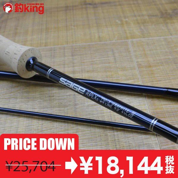 セージ RPLXi グラファイトIII 990-3 ♯9/M150L SAGE フライロッド 未