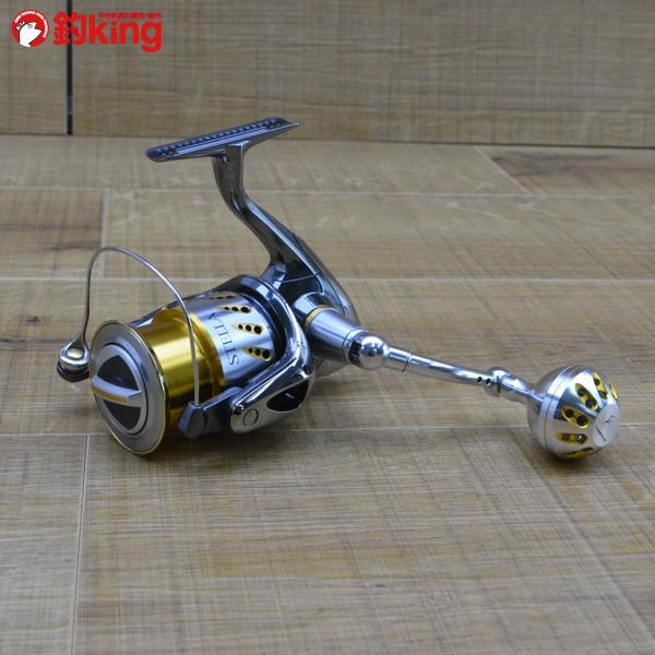 シマノ 07ステラ 4000S アルミハンドル 夢屋バランサー付き/M344M 美品