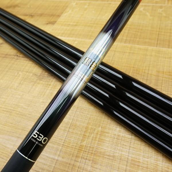 がまかつ がま磯 たもの柄 競技スペシャル 530/M516L 美品 タモの柄