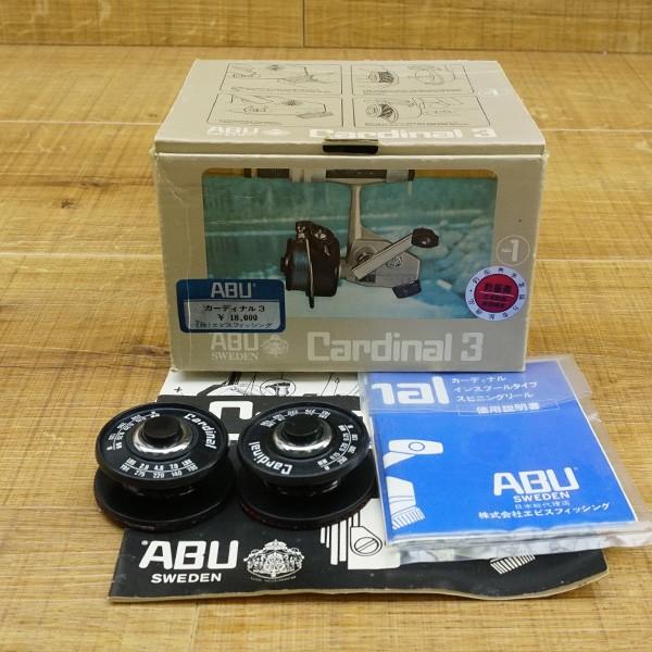 アブガルシア カーディナル3 エビス 810 801 替スプール付/N337M 美品