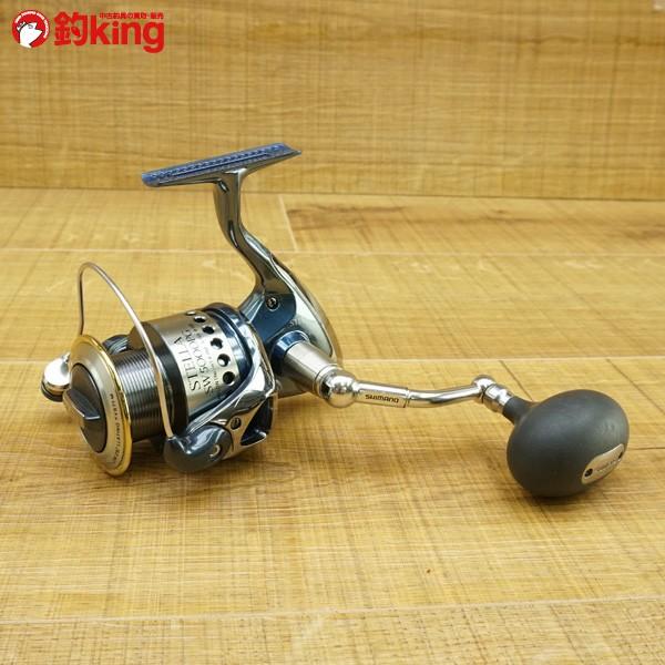 シマノ 01ステラSW 5000PG 替スプール付/N348M 美品 スピニングリール