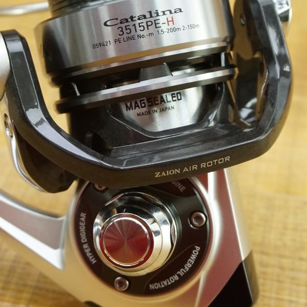 ダイワ 12キャタリナ 3515PE-H/N525M スピニングリール 未使用品 : 釣