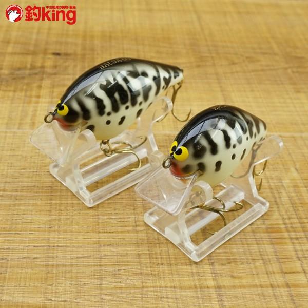 バルサ50オリジナルクランクベイト グレーコーチ入手困難 ザウルス バルサ 50 クランク コーチ 西岡サイン入り 2個セット/N599S