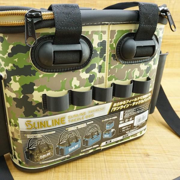 サンライン タックルバッグ SFB-0632 迷彩グリーン/P031M 未使用品 : 1 
