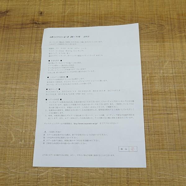 カーペンター ライブベイト α-II 35-115 イワシ/P458S トッップ