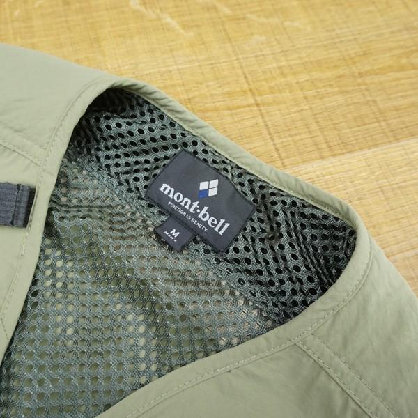 mont-bell フィッシングベスト ベージュ　Мsize mont-bell フィッシングベスト ベージュ Мsize mont-bell