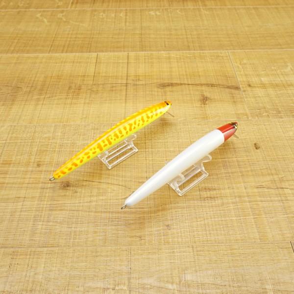 ザウルス ヨルマルミノー レッドヘッド、オレンジコーチ 2本セット