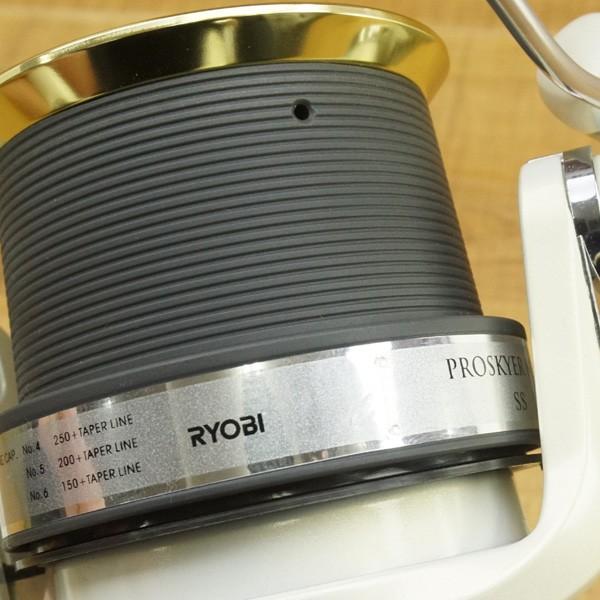 ★RYOBI プロスカイヤーノーズⅡ パワー/未使用 リョービ プロスカイヤー ノーズII SS/Q368M 投げ釣り用リール 美品