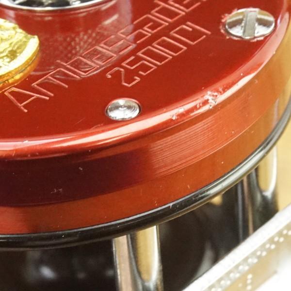 アブガルシアアンバサダー 2500Cl レッド ポパイスペシャル 箱あり アブガルシアアンバサダー 2500Cl レッド ポパイスペシャル 箱