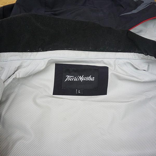 釣武者 2ファイブ レインスーツ サイズL/Q613M フィッシング