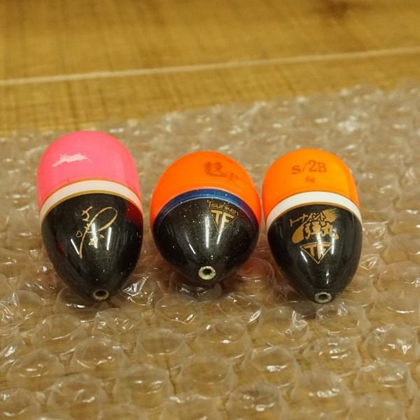 釣研 ウキ トーナメント弾丸、競R 7個セット/ST1024S 磯釣り 仕掛け