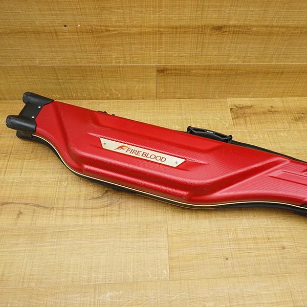 シマノ タフ＆ウォッシュロッドケース RC-075L ファイアブラッド/R294Y  