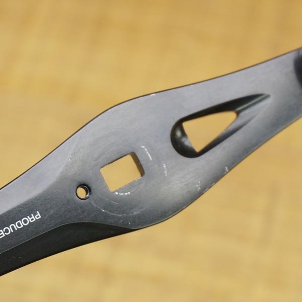 シマノ 夢屋 パワーバランスハンドル 60mm/R481M ベイトリール