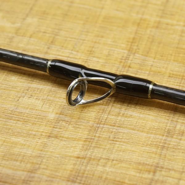 ショアジギングロッド 2ピース ブラック アピア 風神 ブラックライン BFX-97M/S102Y ショアジギングロッド 美品