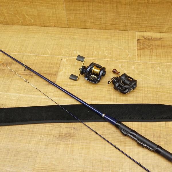 チヌ筏竿 がまちぬ いかだ硬調 1.5 & シマノ 青波巧 小鳴門135 良品