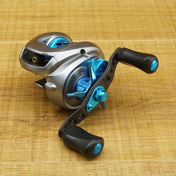 シマノ 09アルデバラン MG7 左　ベイトリール シマノ 09アルデバラン Mg7 KTFチューン/S325M 美品 ベイトリール : 釣