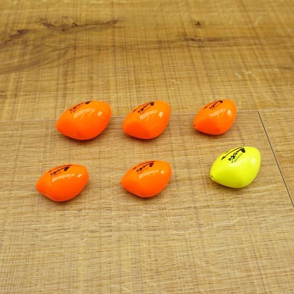 キザクラ ウキ 全層 レッツ 6個セット/ST1277S どんぐりウキ フカセ