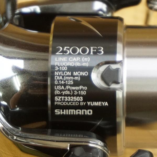 シマノ 14ステラ 2500HGS 夢屋 2500 F3スプール、SOM AC30ノブ付/T069M