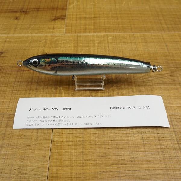 カーペンター γ60-180/T073S ソルトウォータールアー トップウォーター