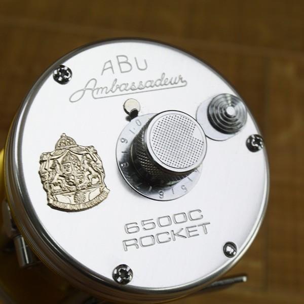アブガルシア アンバサダー 6500C ロケット シルバー/ゴールド アブガルシア アンバサダー 6500C ロケット シルバー/ゴールド