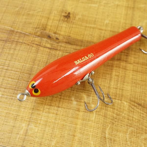バルサ50 ルアーセット 3色 美品・80年代オリジナル】バルサ50 ルアー3点