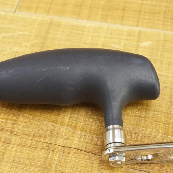 嶋田工房 ステンレスハンドルアーム 105mmm オシアジガーハンドルノブ