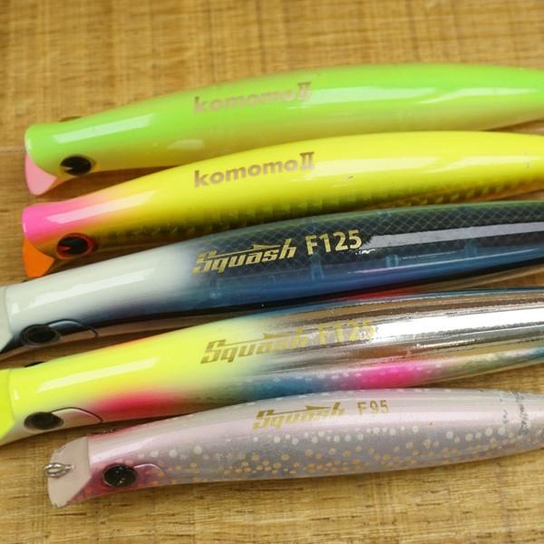 シーバスルアーセット マリア スカッシュ F125 F95 アイマ コモモII 5