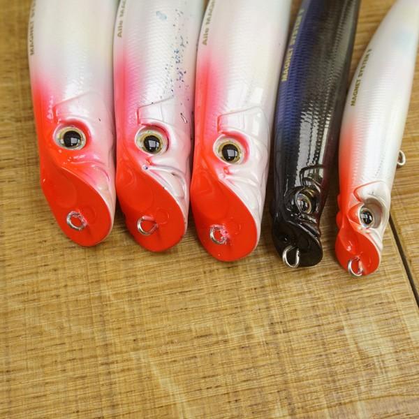 ヒラスズキルアー セット アイルマグネット リップレス ミノー 125mm