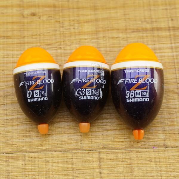 シマノ ファイアブラッド タナクロス コアXTRタナホールド ウキ 7個