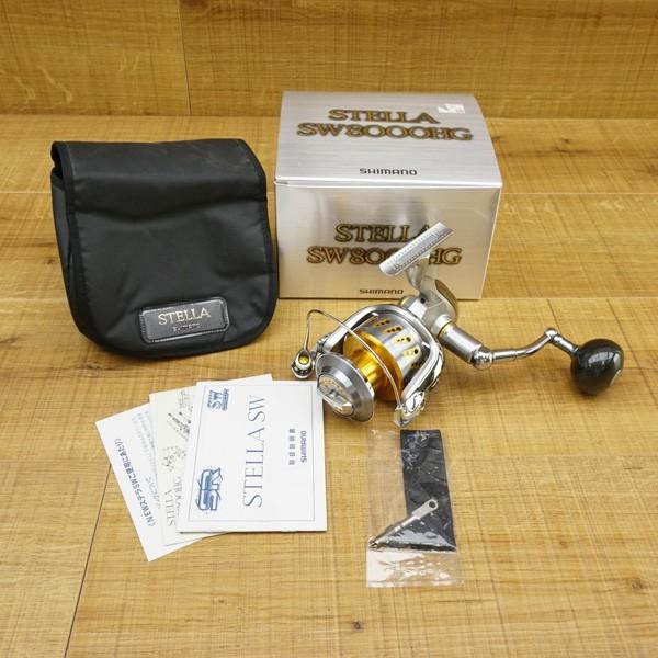 シマノ 08ステラSW 8000HG/U235M 極上美品 スピニングリール シマノ 08ステラSW 8000HG/U235M 極上美品 スピニングリール