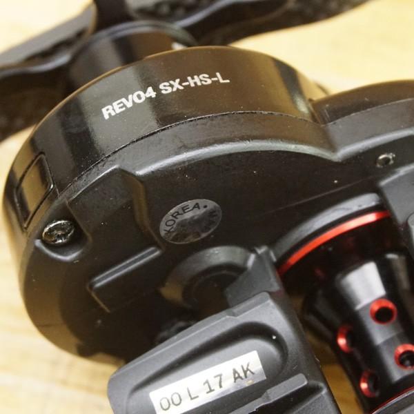 アブガルシア レボ 4 SX-HS-L ゴメクサスカーボンハンドル付き/U315M