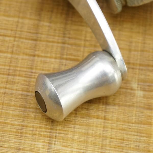 ブライトリバー LIVER M-46 ROUTER CARVING／ シルバー/U446M 美品