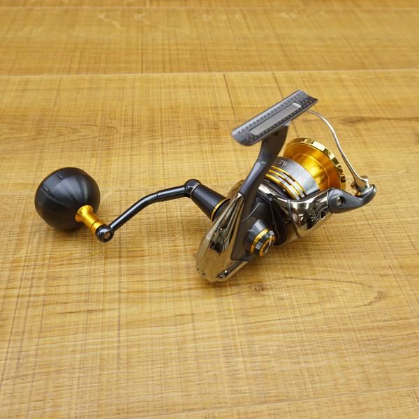 シマノ 09ツインパワーSW 6000HG 夢屋ステラハンドル アルミノブ シマノ 09ツインパワーSW 6000HG 夢屋ステラハンドル アルミノブ