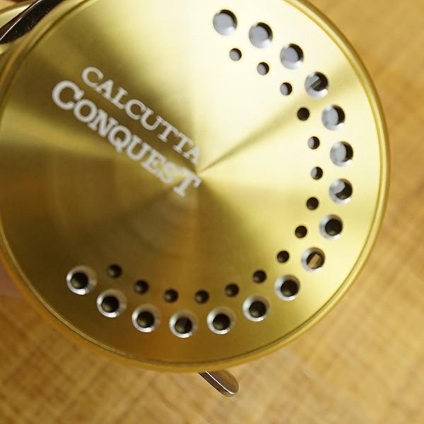 シマノ 18カルカッタコンクエスト 400/ W001M 極上美品 SHIMANO ベイト