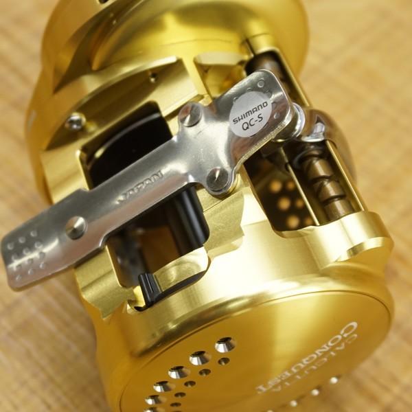 シマノ 18カルカッタコンクエスト 400/ W001M 極上美品 SHIMANO ベイト