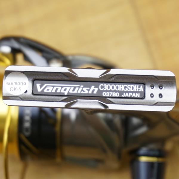 シマノ 16ヴァンキッシュ C3000HGSDH/ W054M 極上美品 シマノ 16ヴァンキッシュ C3000HGSDH/ W054M 極上美品