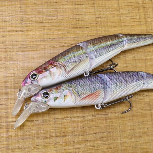 ジョイントルアー 多関節ルアー 5個セット リアルカラー リアル