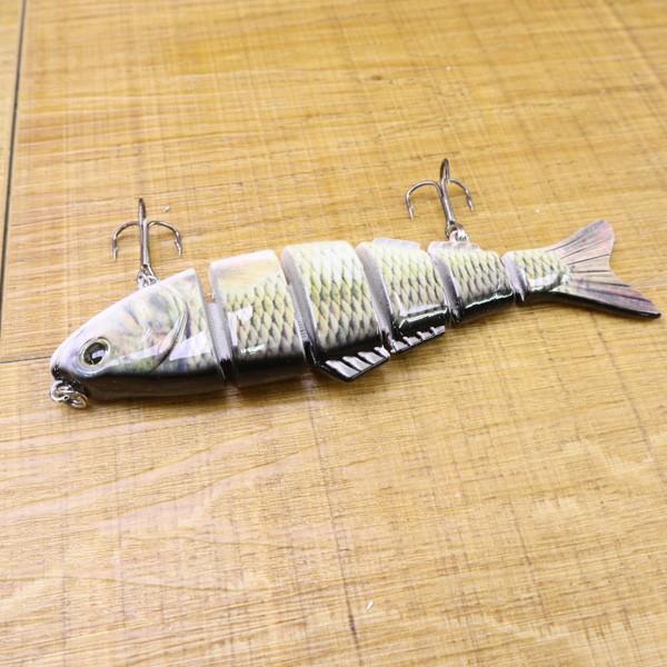 ジョイントルアー 多関節ルアー 5個セット リアルカラー リアル
