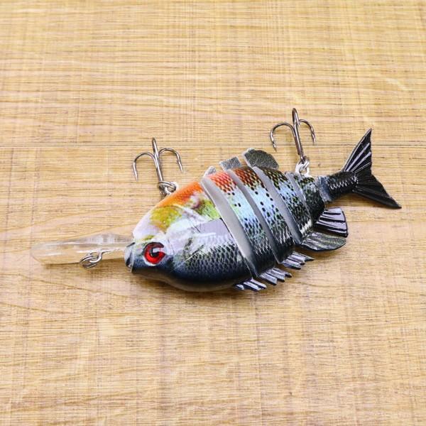 ジョイントルアー 多関節ルアー 5個セット リアルカラー リアル