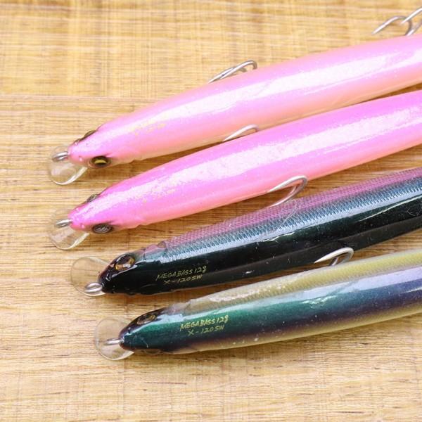 メガバス シーバスルアーセット X-120 SW 4個セット/ST1869SS ルアー